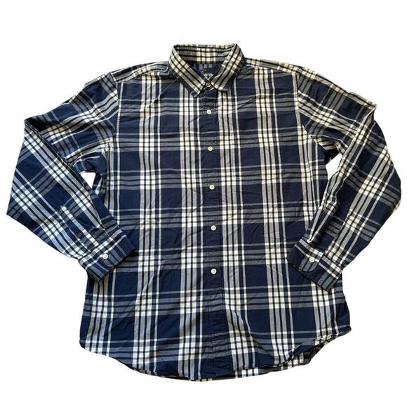 GAP Other - GAP, NAVY BLUE dot button down shirt, Size Large, Cotton